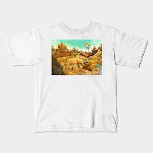 Ali Baba Cover Art Kids T-Shirt